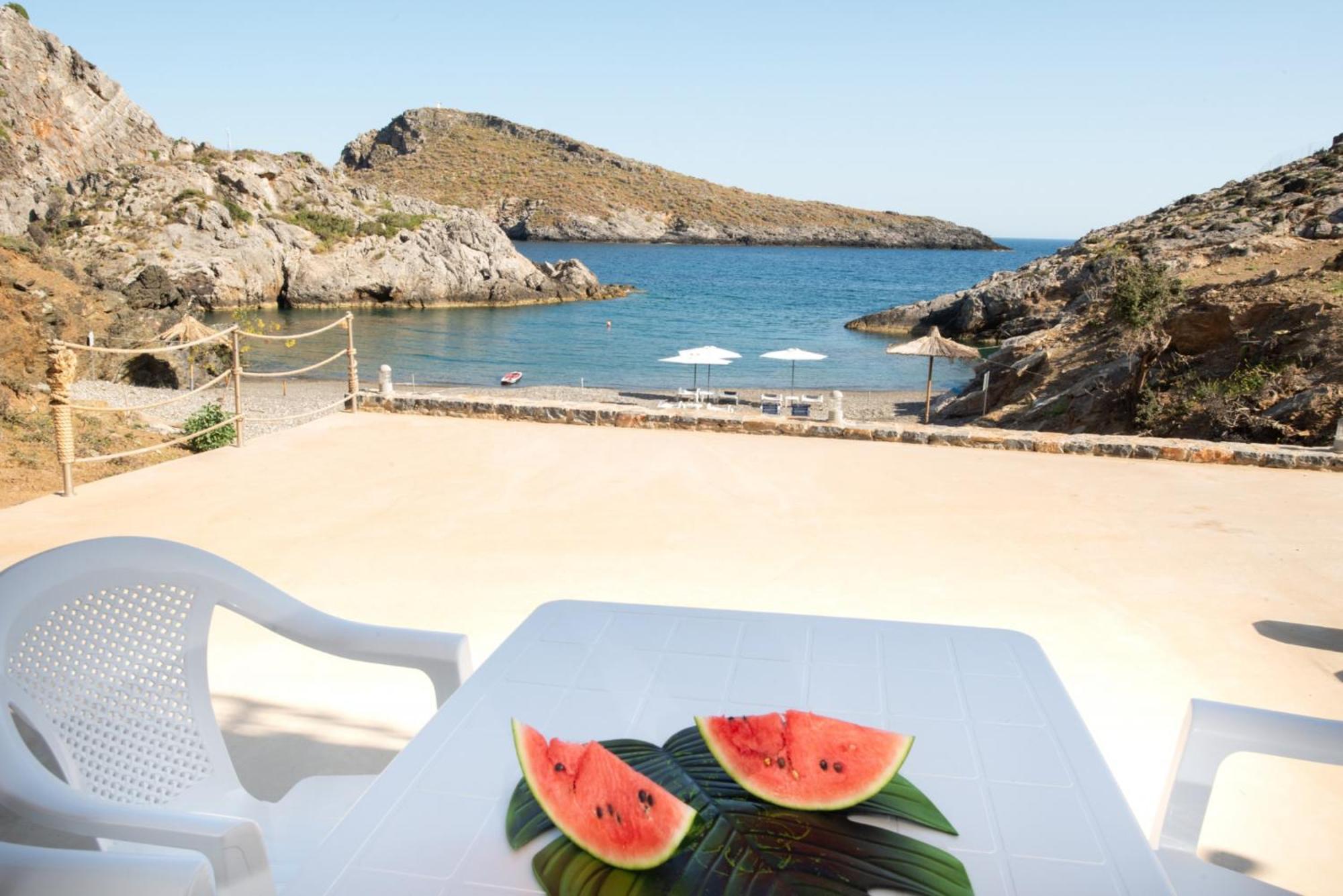 Beachfront Studio Kyma West ~ Crete'S Hidden Gem 칼로이 리메네스 외부 사진