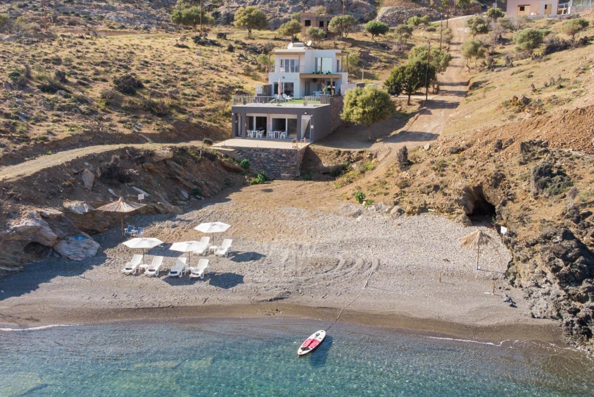 Beachfront Studio Kyma West ~ Crete'S Hidden Gem 칼로이 리메네스 외부 사진